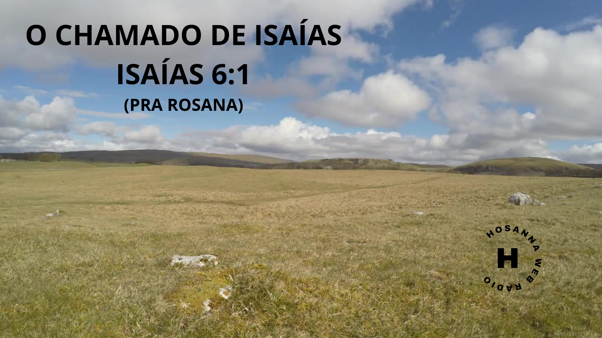 O CHAMADO DE ISAÍAS