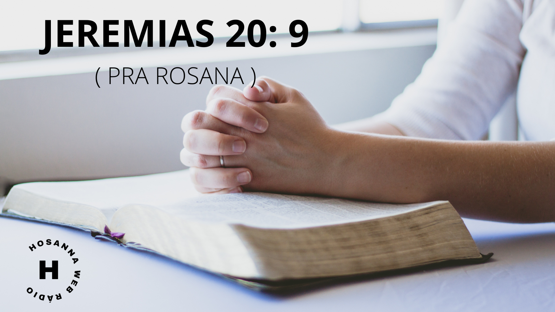 JEREMIAS 20: 9